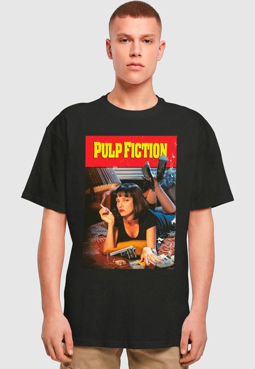 Produktbild Merchcode Pulp Fiction Poster Oversize Tee - 134095 (L, M)