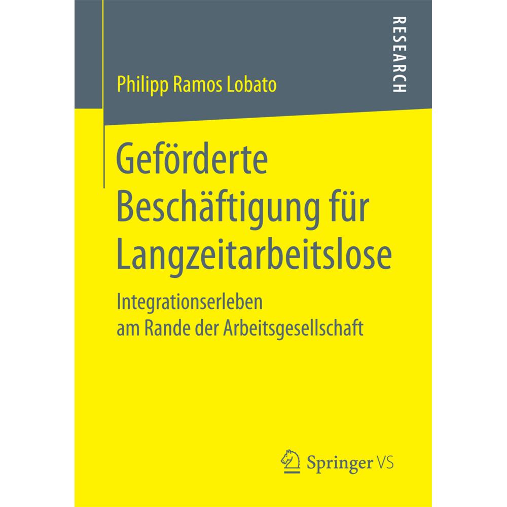 Geförderte Beschäftigung für Langzeitarbeitslose, Fachbücher von Philipp Ramos Lobato