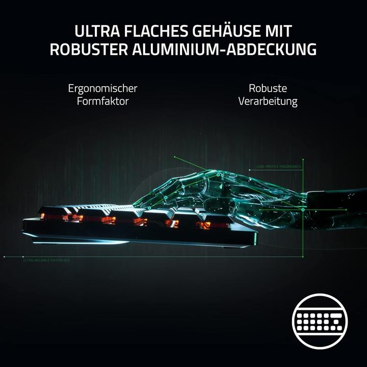 Produktbild Razer Deathstalker V2 Pro (Deutschland, Kabelgebunden, Kabellos)