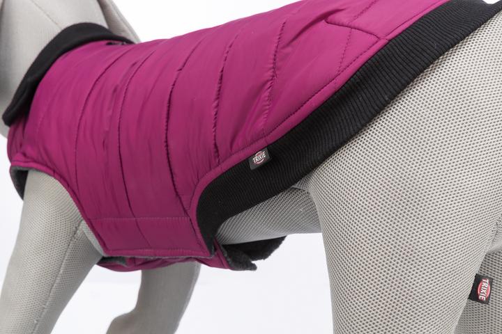 Actual product image Trixie Coat Arlay XS, 27 cm, Berry (XS, Dog coat)