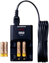 Actual product image Olympus BC400 Battery Charger 4xAAA