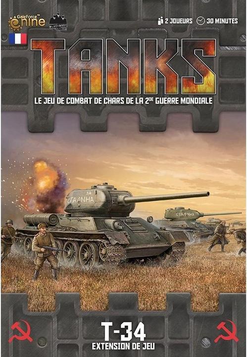 Produktbild Gale Force Nine Tanks - Game Extension T-34 (Französisch)