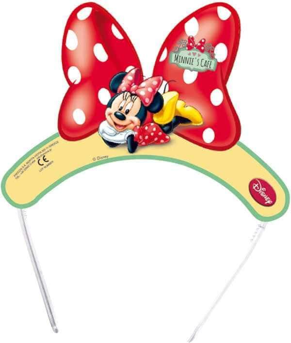 Immagine prodotto Procos 6 Minnies Bistrot Schleifchen Haarreifen (6 pz.)