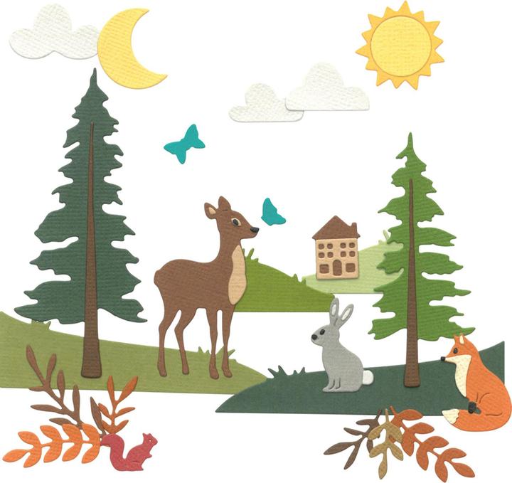 Sizzix Thinlits Stanzschablone "Home Sweet Home by Eileen Hull"