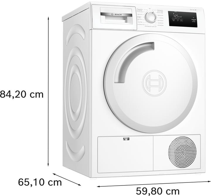 Produktbild Bosch Hausgeräte WTH83003 (7 kg, Rechts)
