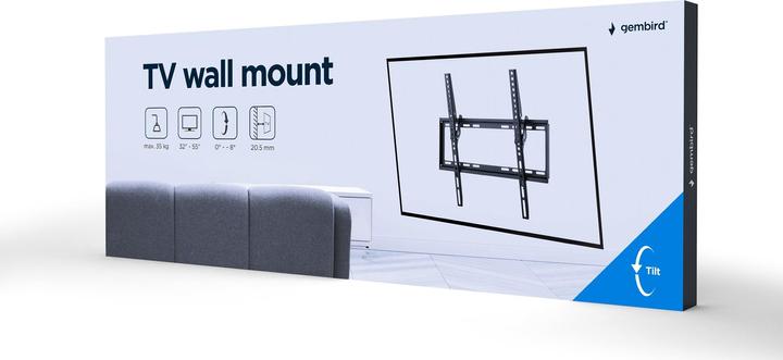 Image du produit Gembird WM-55T-03 (Mur, 35 kg, 32" - 55")