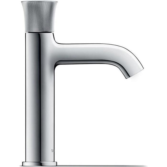 Duravit, Badarmatur, EH-WT-MI WHITE TULIP M ohne Zugstangen-Ablaufgarnitur chrom