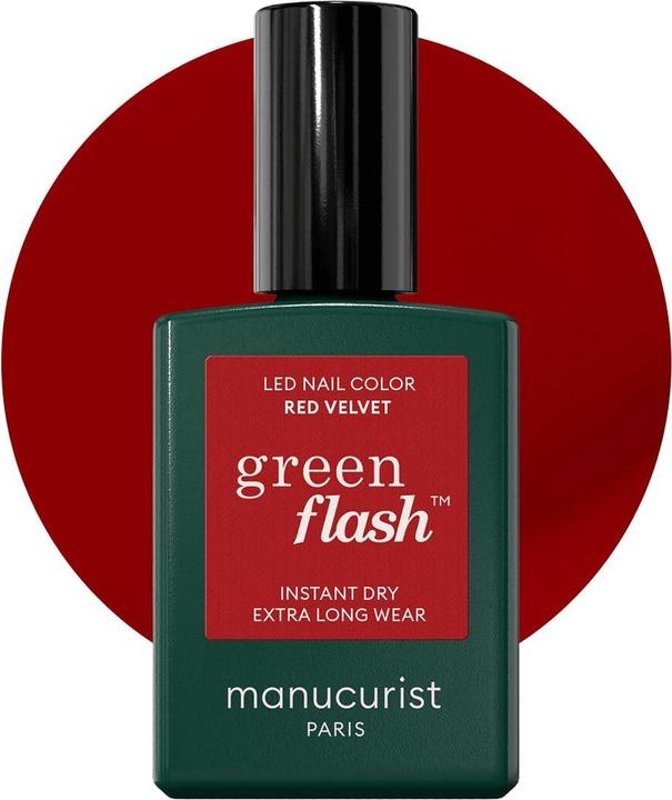 Produktbild Manucurist Flash Nagellack Red Velvet (Rot)