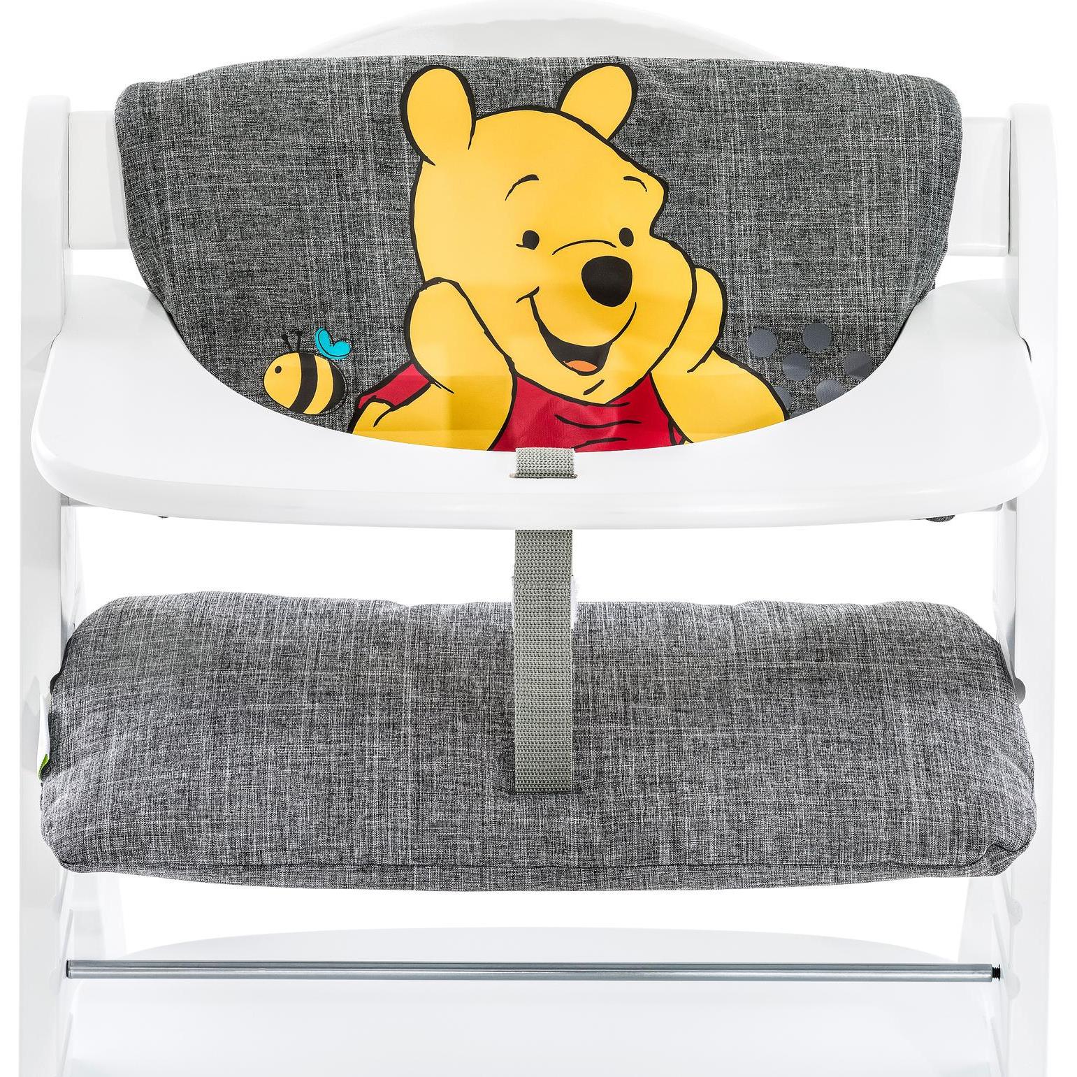 Hauck, Hochstuhl Zubehör, Highchair Pad Deluxe Pooh Grey