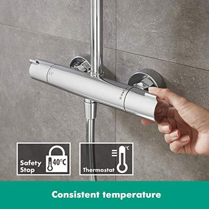Image du produit hansgrohe Thermostatischer Duschkopf des Crometta E240-Systems HG27271000