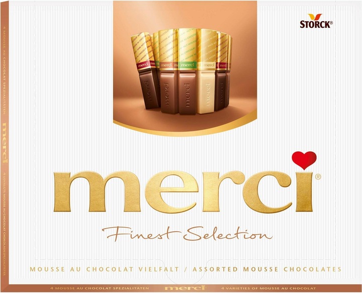 Immagine prodotto Storck Merci Mousse au Chocolat Varietà (210 g)