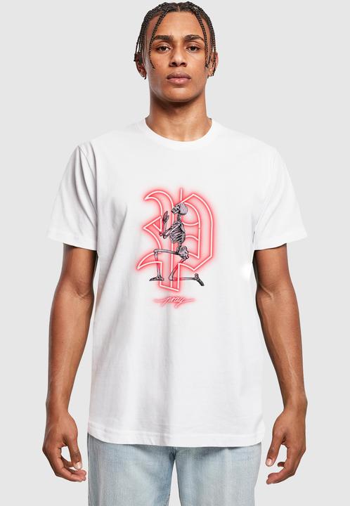 Actual product image Mister Tee MisterTee Pray Neon Skull Tee - 192091 (XL)