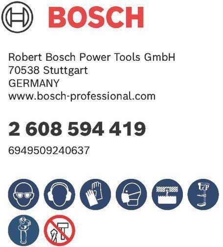 Actual product image Bosch Professional Zubehör PRO Multi Material PC Plus (152 mm)
