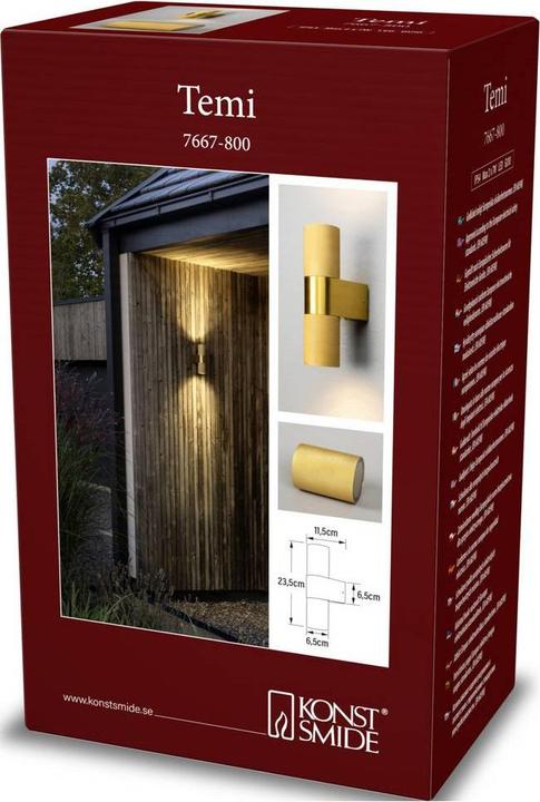 Actual product image Konstsmide Temi (GU10, IP54)