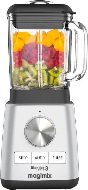 Image du produit Magimix Blender Power 3 - Smoothie Maker - 1,2 litre - Ice Crusher - Mat Chroom (1000 W)