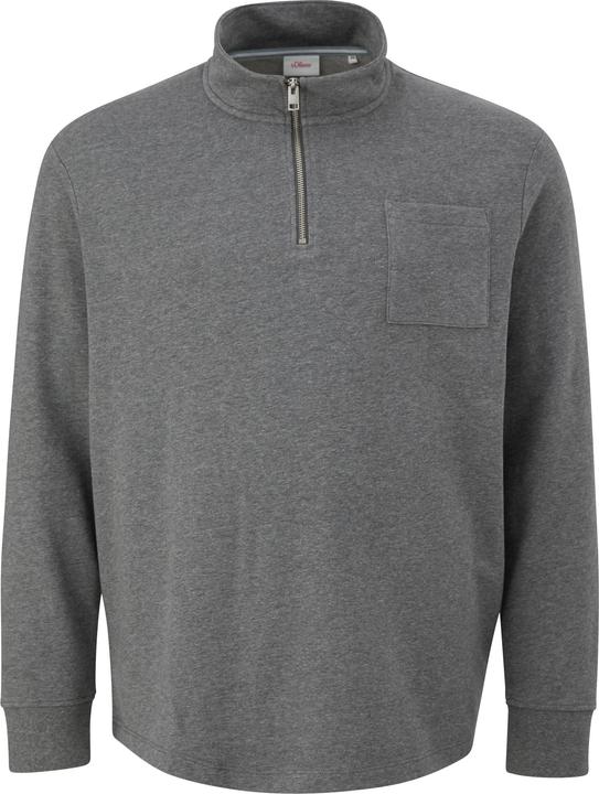 Produktbild s.Oliver Sweatshirt Sweatshirt mit Brusttasche (3XL, XXL)