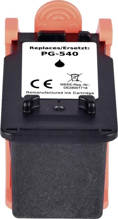Produktbild Renkforce Tinte ersetzt Canon PG-540 (5225B005) Kompatibel Schwarz RF-I-C-PG540