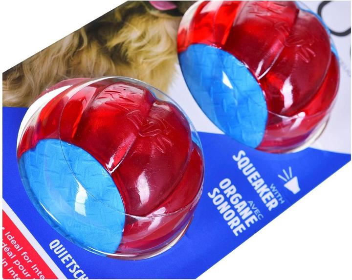 Hagen Zeus Duo Ball z dźwiękiem/piszczące 6 3cm 2szt/op (Ball toy dog)