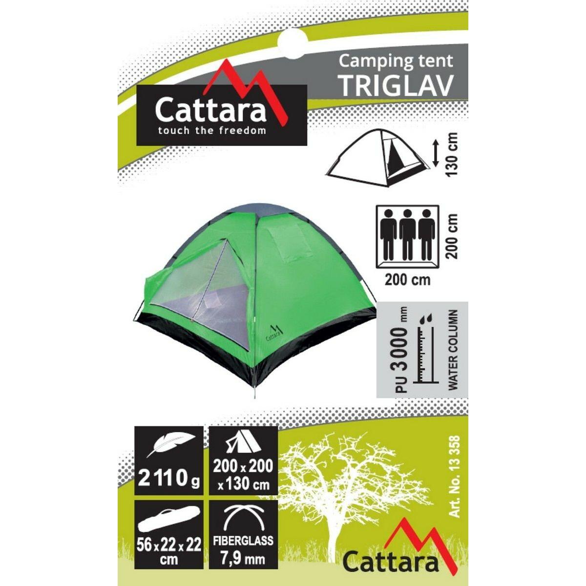 Thumbnail - Cattara, Zelt, (3 Personen)