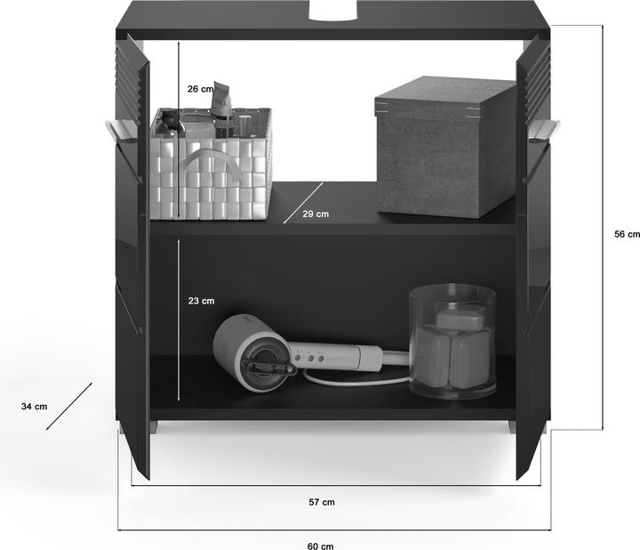 Produktbild Xonox Home Linus (60 x 34 x 56 cm)