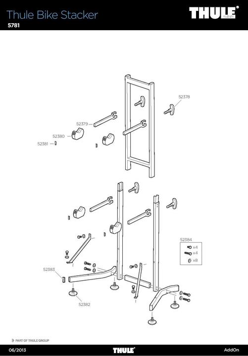 Produktbild Thule Bike Stacker