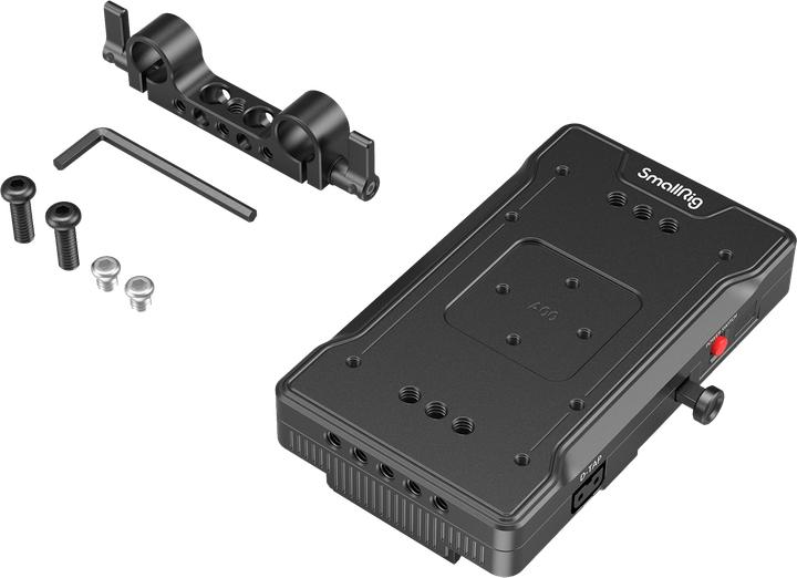 Produktbild SmallRig Advanced V Mount Battery Mount Plate with Dual 15mm Rod Clamp 3203B