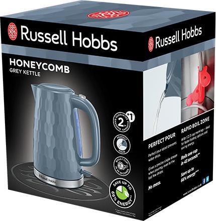 Image du produit Russell Hobbs 26053-70 Bouilloire électrique 1,7 L 2400 W Gris (1.70 l)