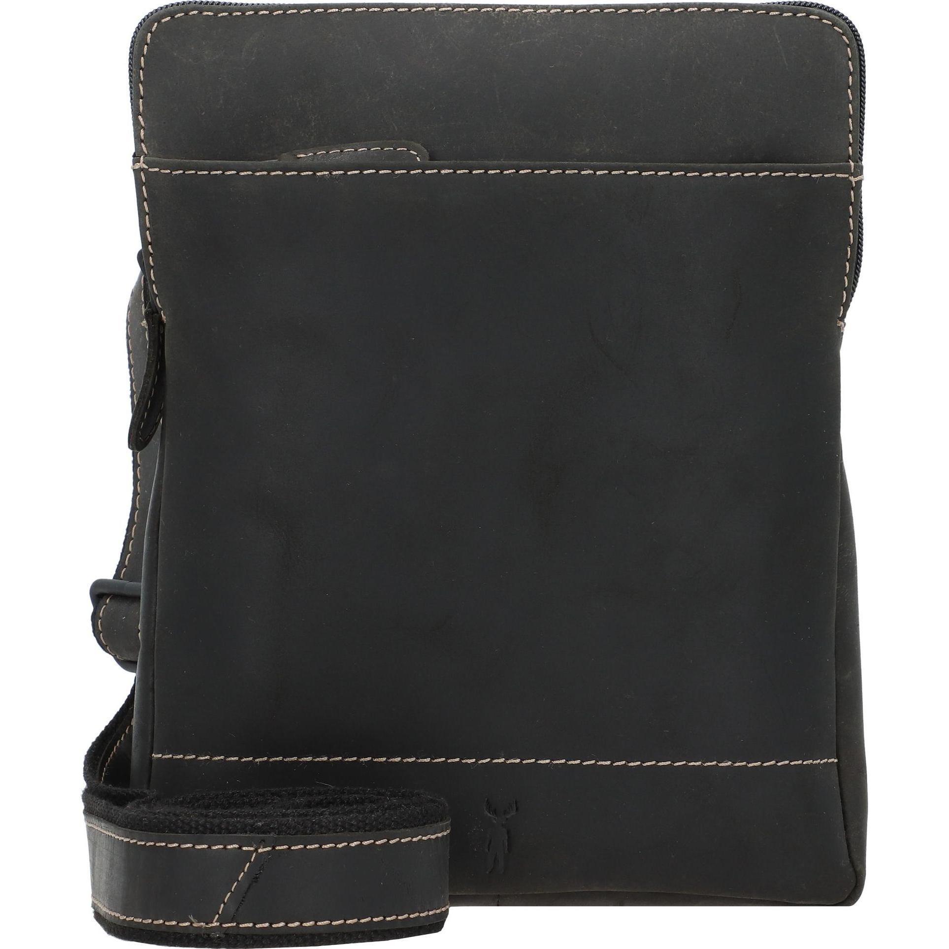Thumbnail - Jack kinsky, Handtasche, Baltimore 24 Umhängetasche Leder 19 cm, Grau