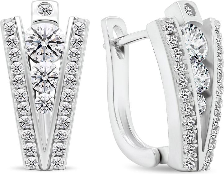 Immagine prodotto Brilio Argento - Orecchini in argento con zirconi EA463W