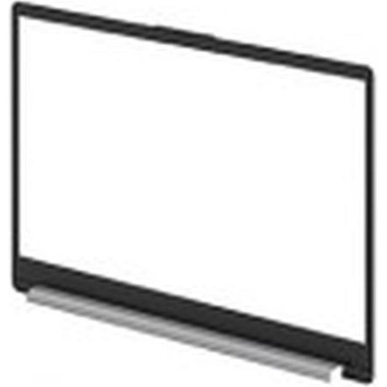 HP BEZEL LCD NSV W HINGE CAP PVCY (N36078-001), Notebook Ersatzteile, Silber
