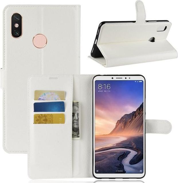 Produktbild MU Classic Litchi Leder Bookcover Series (Xiaomi Mi Max 3)