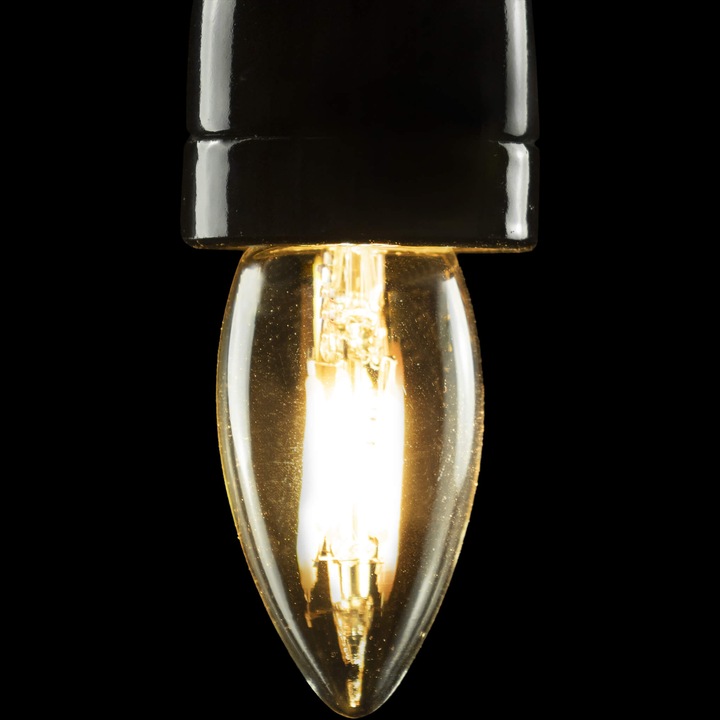 Produktbild Segula LED Kerze 24V Ambient klar E27 dimmb. (E27, 3 W, 210 lm, 1 x, G)