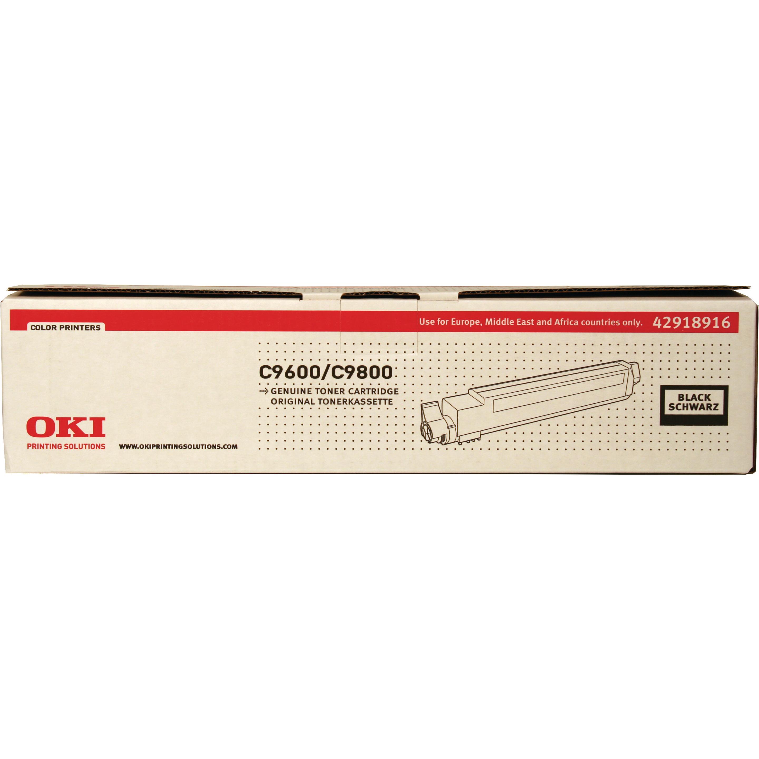 Thumbnail - OKI, Toner, 42918916 (BK)