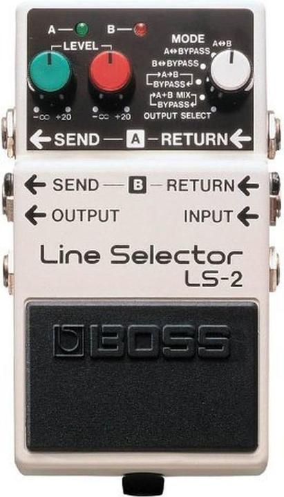 BOSS (Electronics) LS-2 Line Selector (Bass, Gitarre)