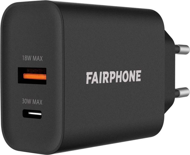 Actual product image Fairphone Dual-port Charger (EU) (30 W)