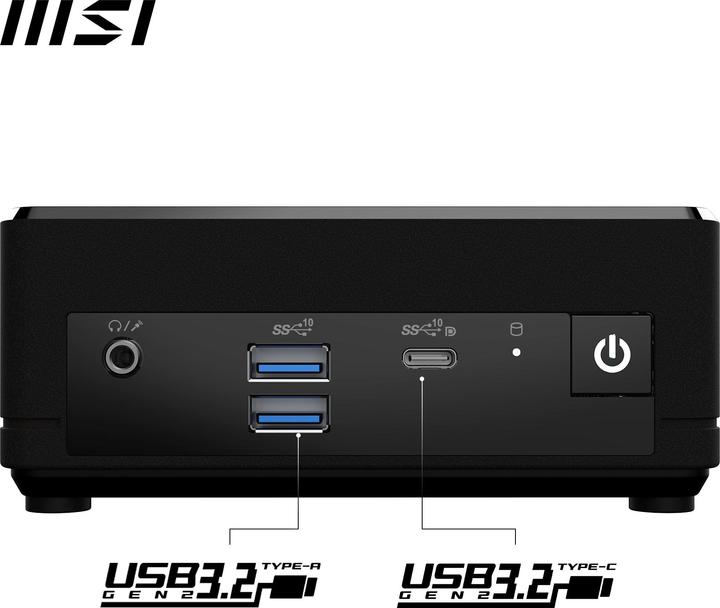 Image du produit MSI Cubi N ADL-001EU N200 4Go 128Go (Intel N200, 4 Go, 128 Go, Intel UHD Graphics)