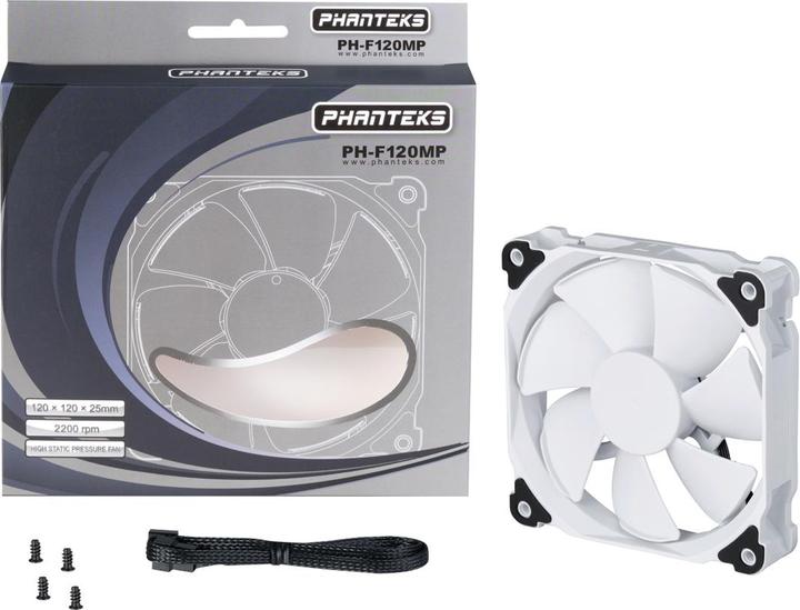Actual product image Phanteks PH-F120MP V2 fan (120 mm, 1x)