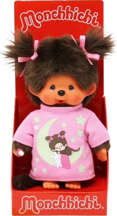 Produktbild Monchhichi Glow in the Dark Girl (20 cm)