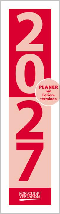 StreifenplanerMiniRot2027