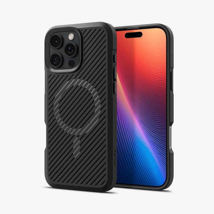Actual product image Spigen Core Armor Mag Magsafe case for iPhone 16 Pro Max 6,9" matte black (Apple iPhone 16 Pro Max)