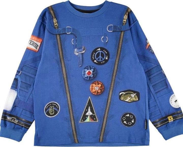 Produktbild Molo Langarmshirt Rube Blue Astro (140)