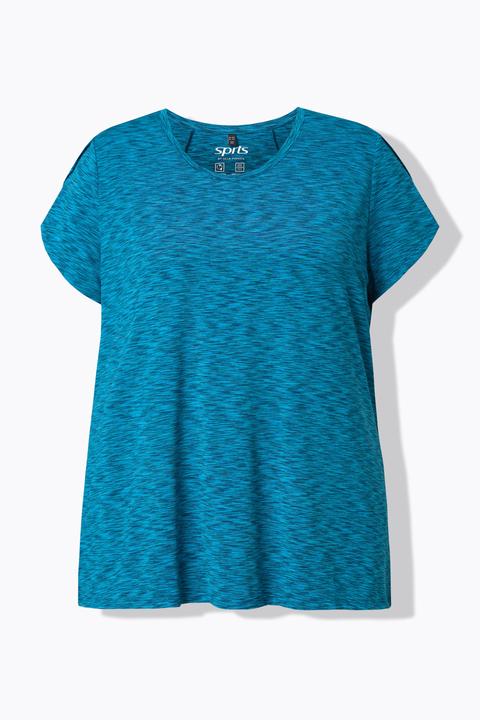Actual product image Ulla Popken Quick Dry Heathered Tee (54)