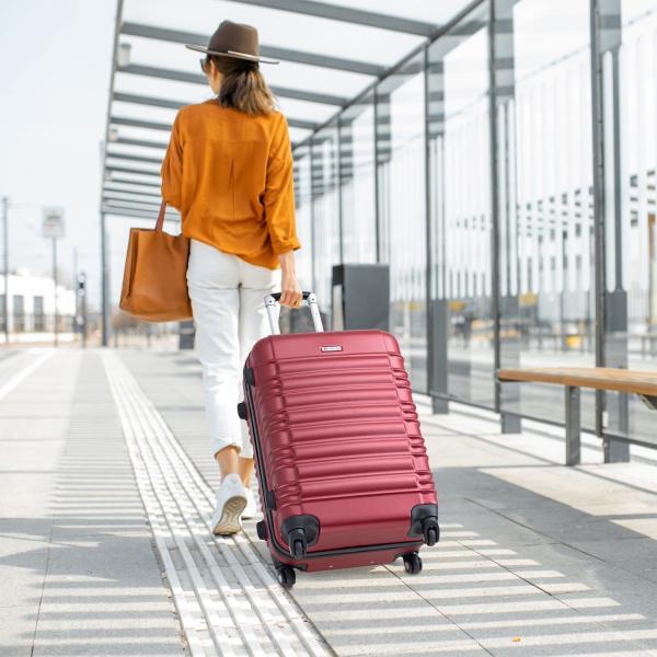 Actual product image Juskys Rome hard case set (120 l)