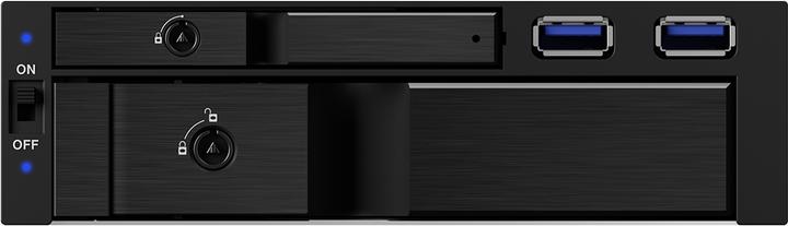 Image du produit Icy Box IB-174SSK-U - Mobiles Speicher-Rack - 2.5", 3.5" (6.4 cm, 8.9 cm)
