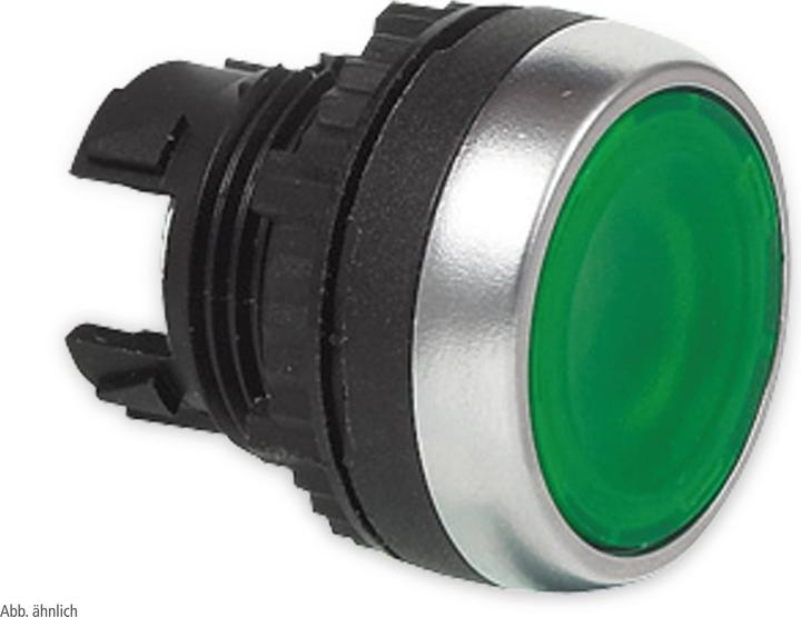 Actual product image Baco Push button Red Flush illuminated