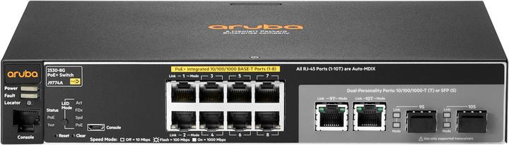 Produktbild Aruba 2530-8G-PoE+ (10 Ports)