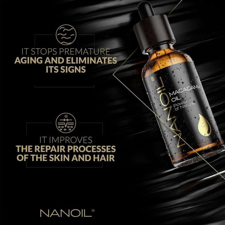 Immagine prodotto Nanoil - Olio di macadamia (50 ml)