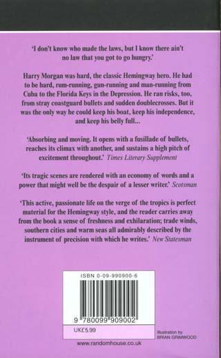 Produktbild To Have and Have Not (Englisch, Ernest Hemingway, 2004)