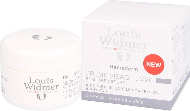 Image du produit Louis Widmer Remederm Crème visage UV parfumée (50 ml, Crème de jour, SPF 30)