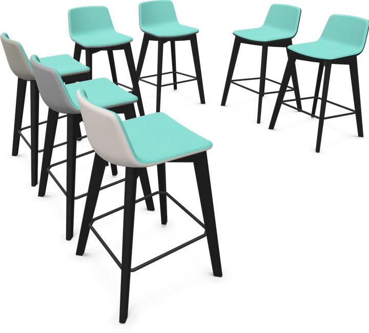 Actual product image Narbutas Twist & Sit Bar Stool